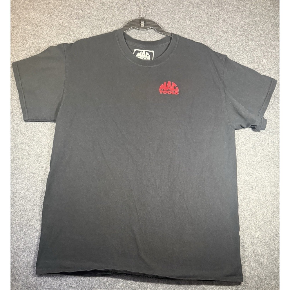 Mac Tools "I Build Muscle In The Garage" Vintage Graphic T-Shirt large